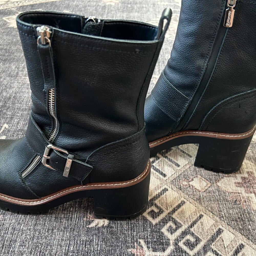 Blondo Rylyn Waterproof Bootie Black Leather Size P EUC - Picture 5 of 5